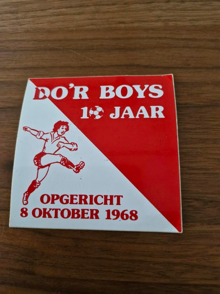 5336 Do'R Boys Sticker - 10 Jaar Jubileum, Ophalen of Verzenden, Gebruikt