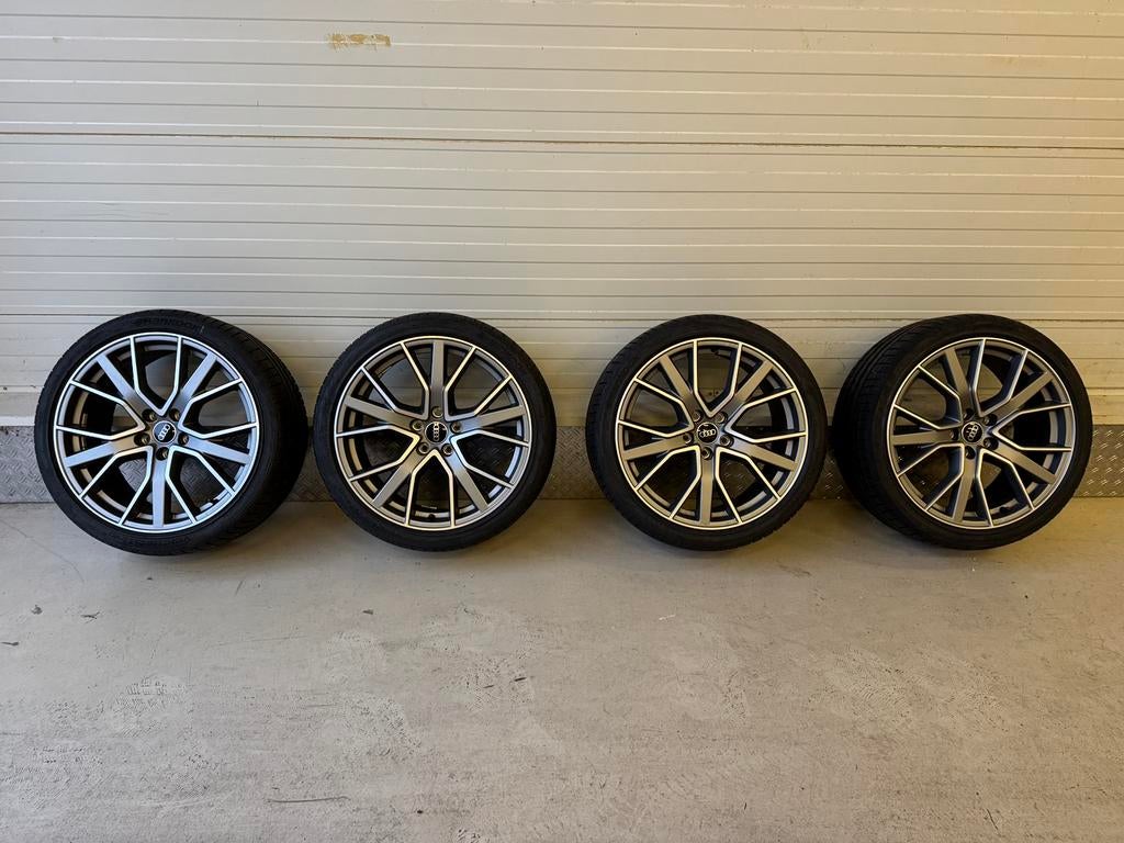 19” nieuwe originele AUDI A4 S4 B9 avant s-line velgen, 245 mm, Banden en Velgen, Nieuw, Personenwagen