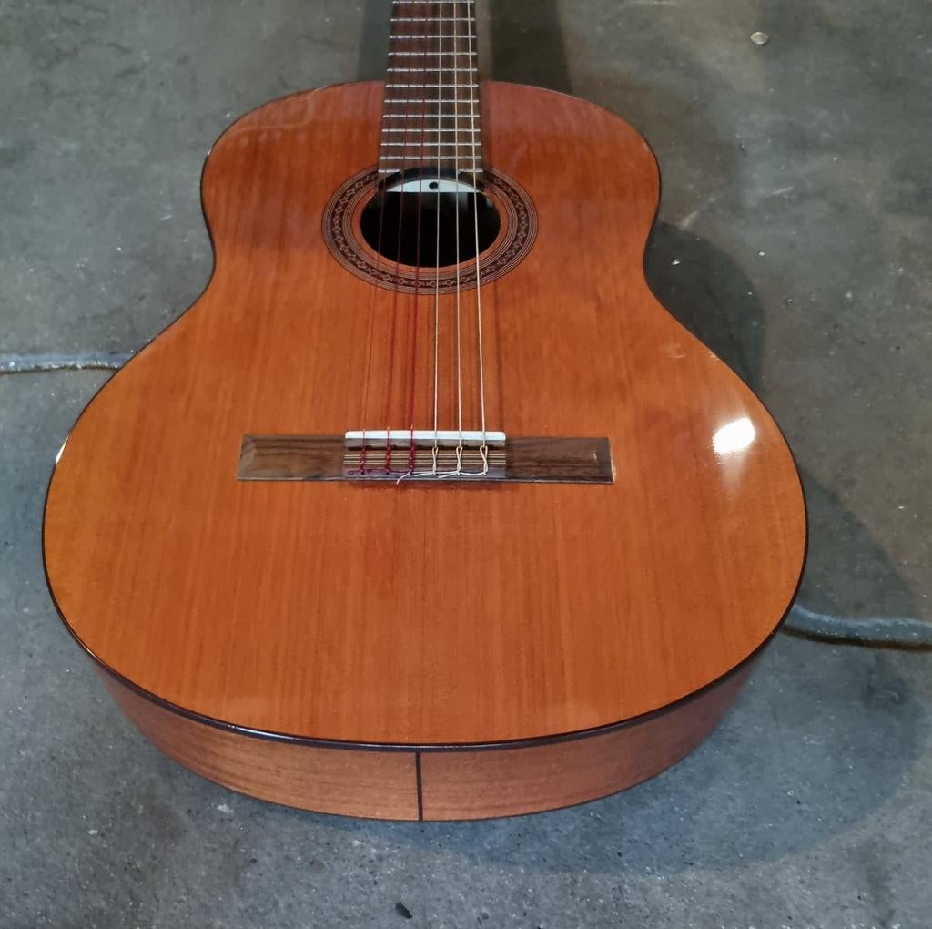 Cordoba C5 Iberia Left Hand gitaar met tas, Muziek en Instrumenten, Snaarinstrumenten | Gitaren | Akoestisch, Ophalen, Overige typen