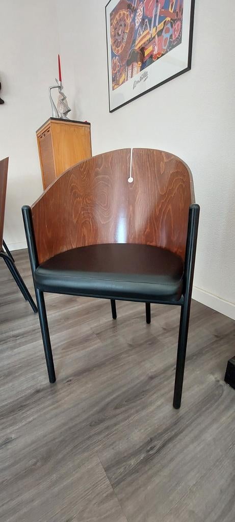 8 Driade King Costes stoelen, Huis en Inrichting, Stoelen, Ophalen, Bruin, Vijf, Zes of meer stoelen, Hout