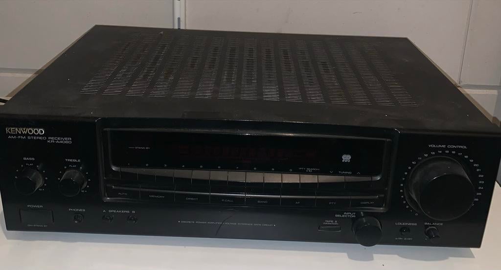 Kenwood KR-A4060 Stereo Versterker, Ophalen of Verzenden, Gebruikt, Stereo, Overige merken