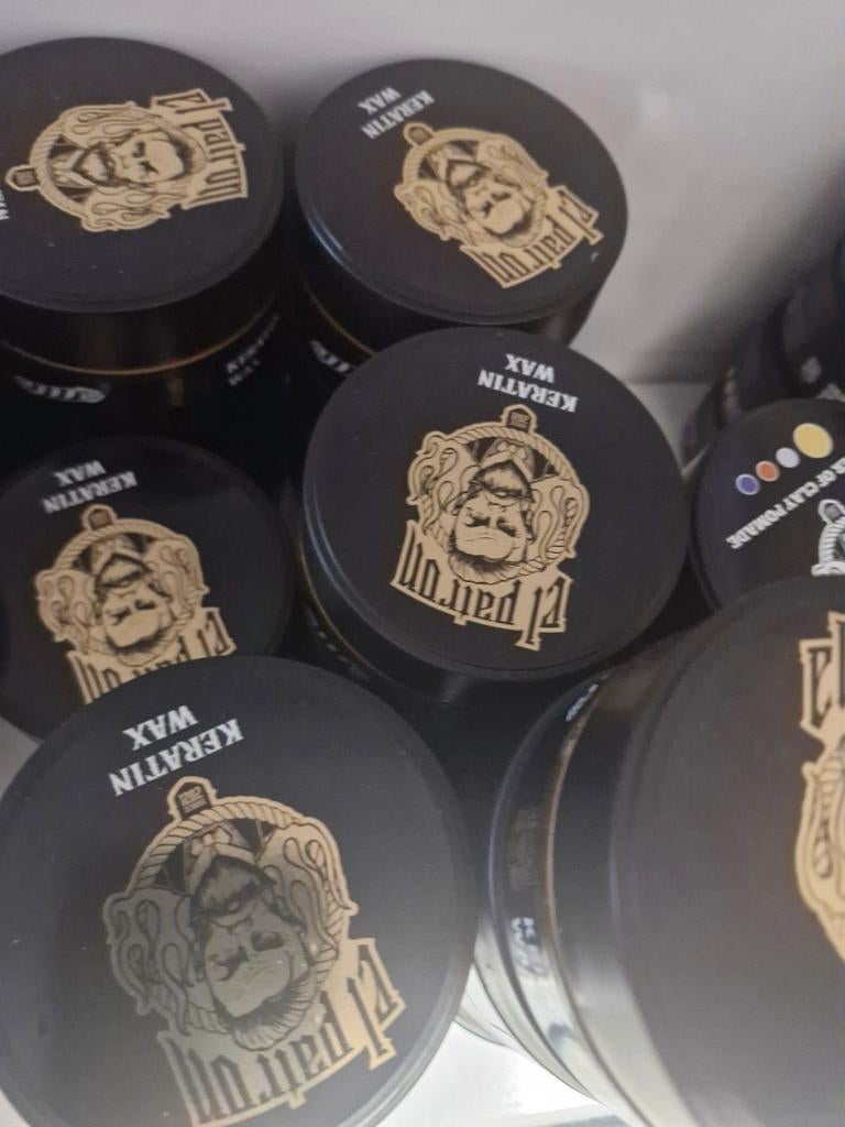 El Patron Keratine Wax - Nieuw!, Ophalen of Verzenden, Nieuw, Gel, Wax, Haarlak of Mousse
