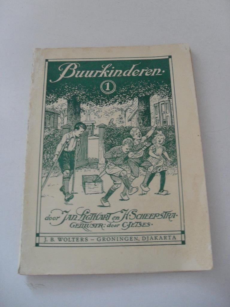 buurkinderen - jan ligthart en h. scheepstra, Boeken, Ophalen of Verzenden, Gelezen, Overige niveaus