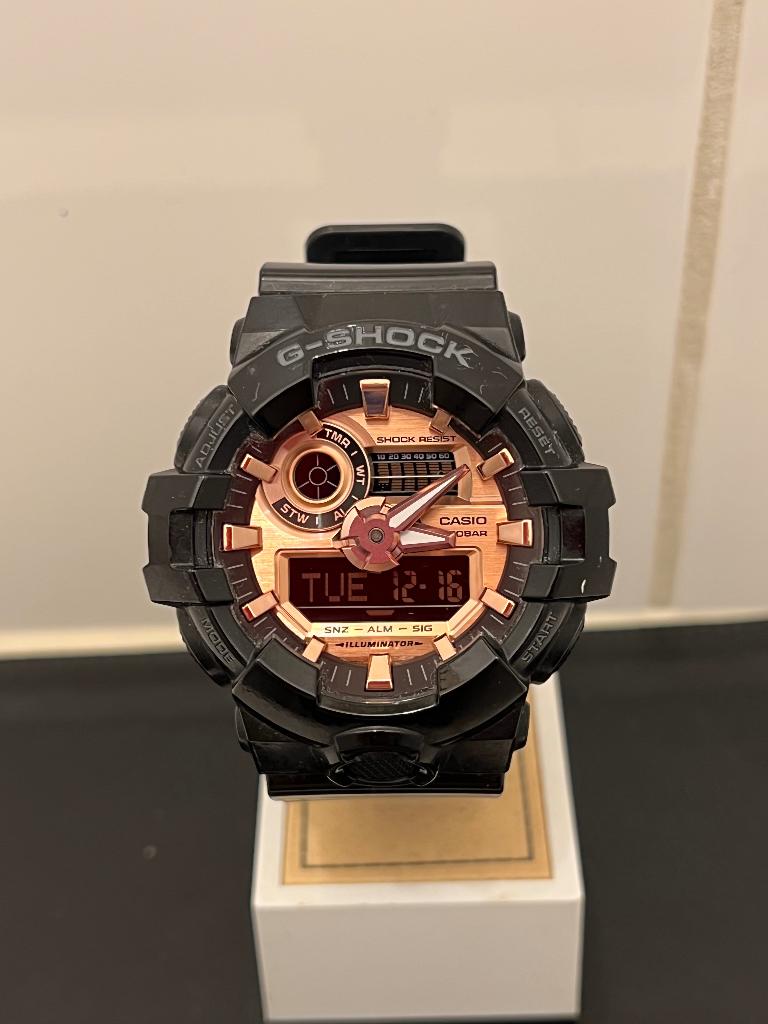 Casio G-Shock 5522 Rosé GA-700MMC-1AER, Sieraden, Tassen en Uiterlijk, Horloges | Heren, Casio, Kunststof, Polshorloge, Kunststof