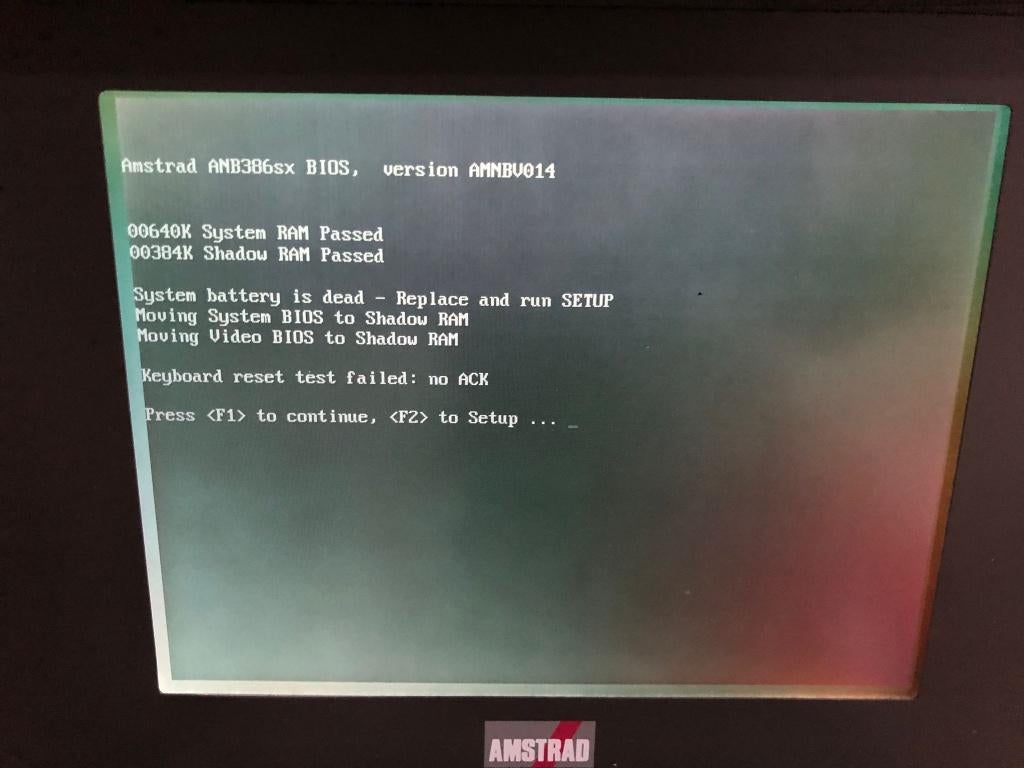 Amstrad ANB-386SX, Computers en Software, Vintage Computers, Ophalen of Verzenden