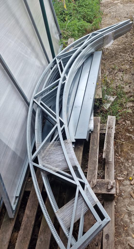 metalen profielen Tunnelkas 3M x 2.1M, Ophalen, Nieuw, IJzer