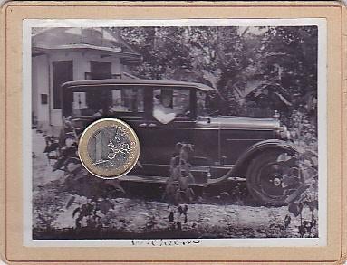 Nash auto foto op karton, Foto, Ophalen of Verzenden, Zo goed als nieuw, Voor 1940