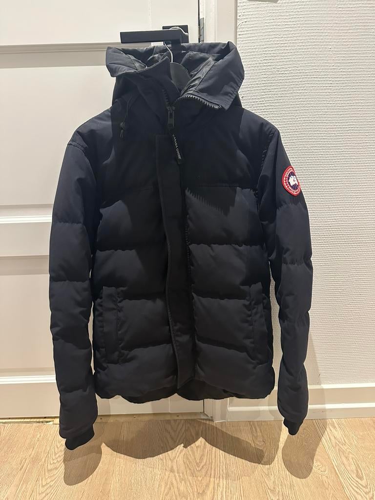 Canada goose jas MacMillan donker blauw maat S, Ophalen of Verzenden, Zo goed als nieuw, Blauw