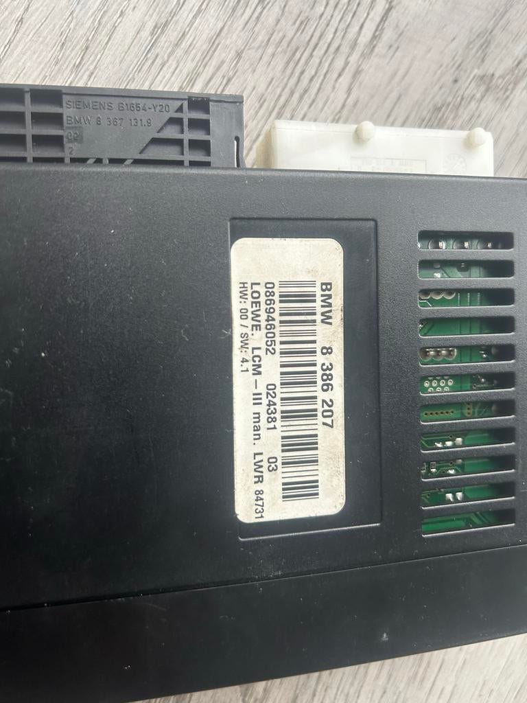 BMW LCM Lichtmodule 8 386 207 bmw e39 5 serie, Auto-onderdelen, Ophalen of Verzenden, Gebruikt, BMW