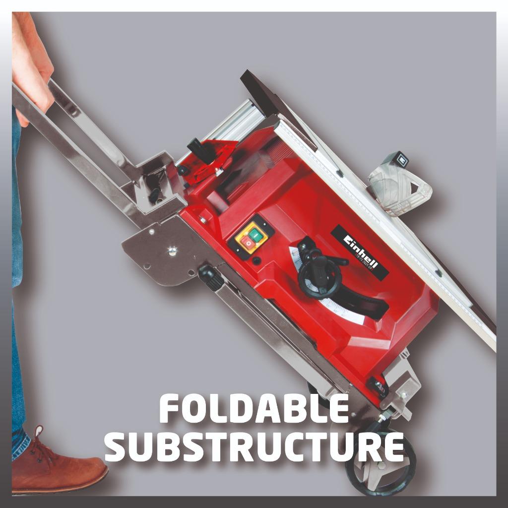 Einhell TE-TS 250UF Zaagtafel., Ophalen, Cirkelzaag, 70 mm of meer, Nieuw