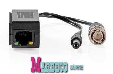 CCTV beveiligings Videobalun, Full HD - BNC+DC, RJ-45, Nedis, Nieuw, Info@marbeco.nl, Minder dan 2 meter