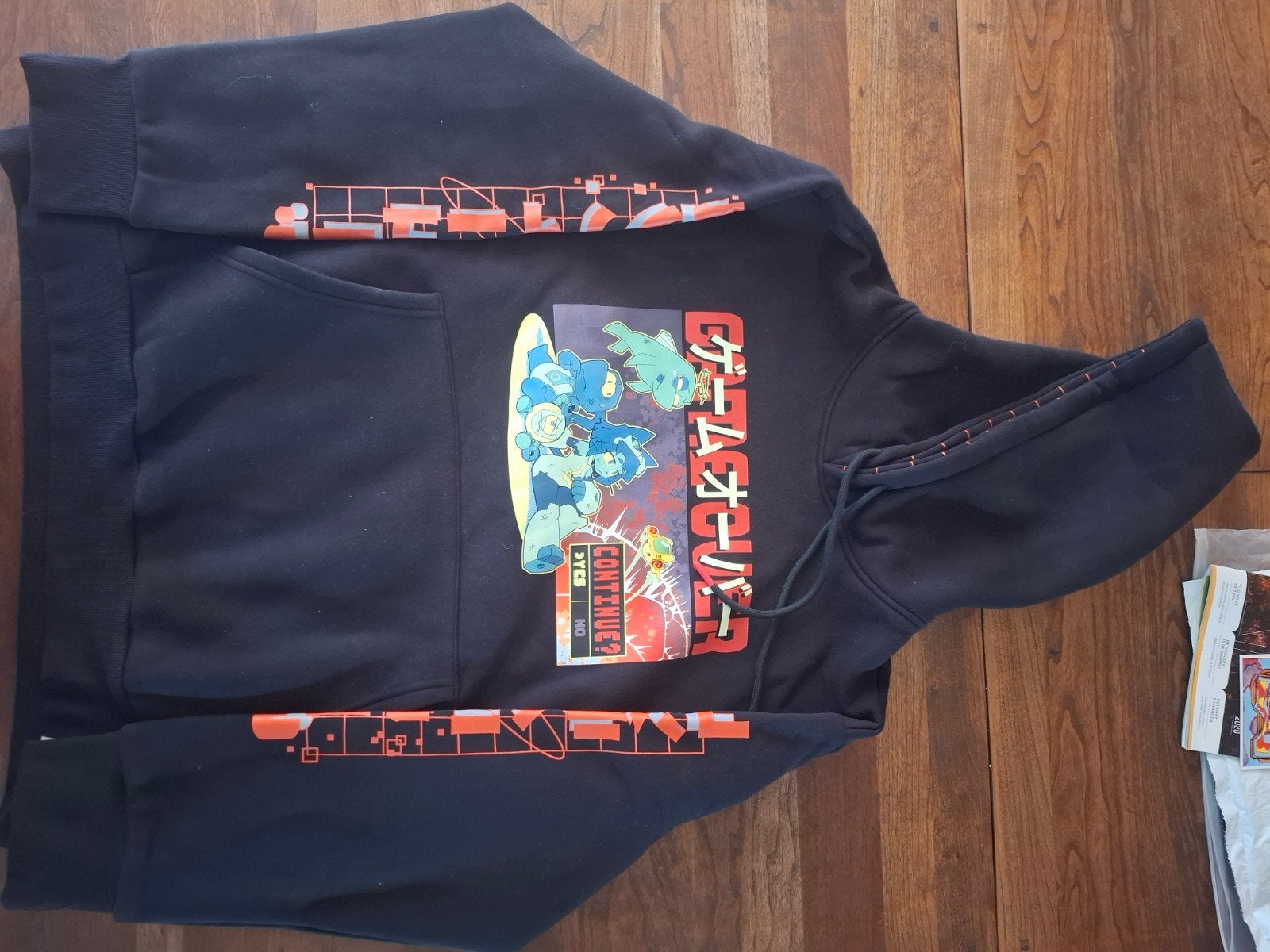 Gameoverse/Glitch Hoodie (Nieuw) xl, Zwart, Ophalen of Verzenden, Glitch productions, Maat 56/58 (XL)