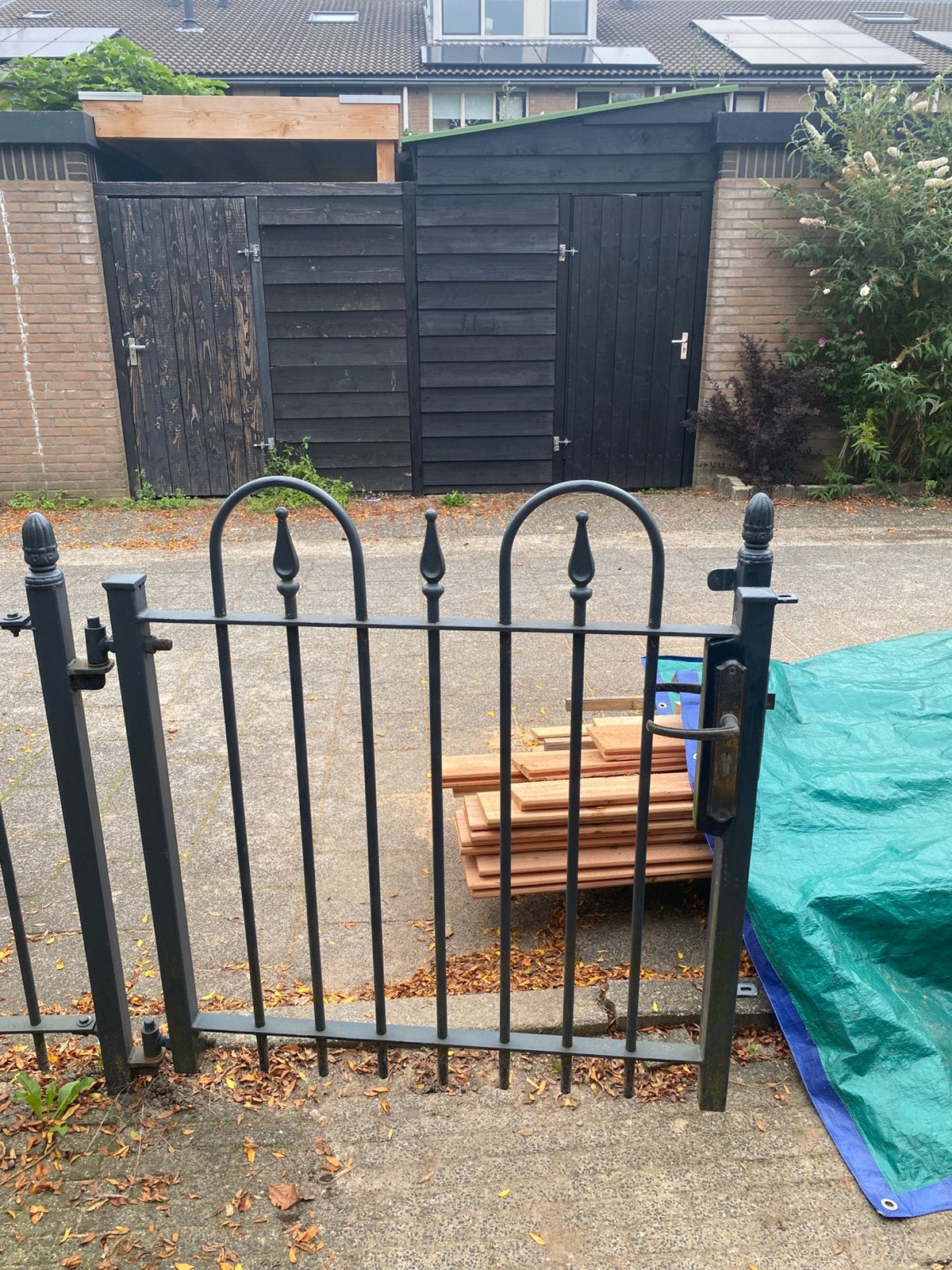 Foto 2 van Gietijzeren hekwerk
