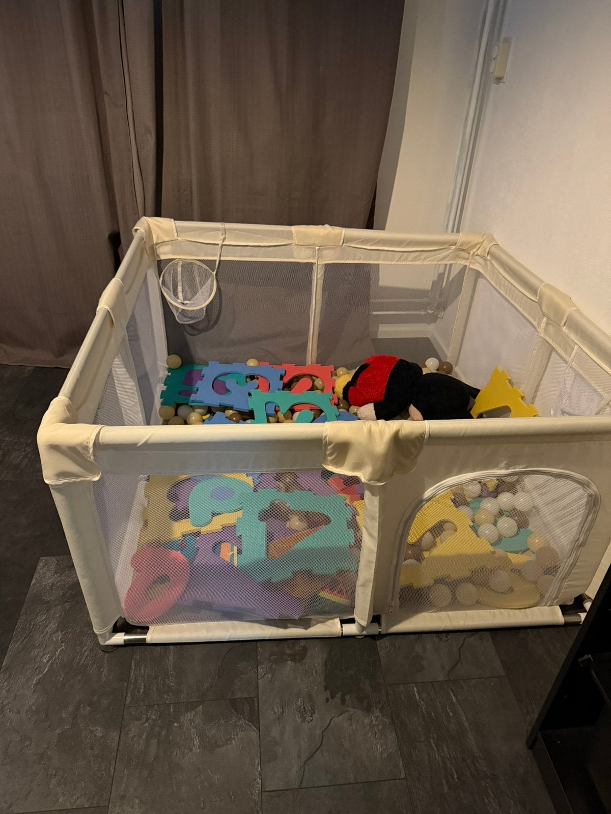 Ballenbak/grondbox/box/kinderkamer/peuter/baby/kind/spelen, Ophalen, Doos, 60 cm of meer, Minder dan 35 cm