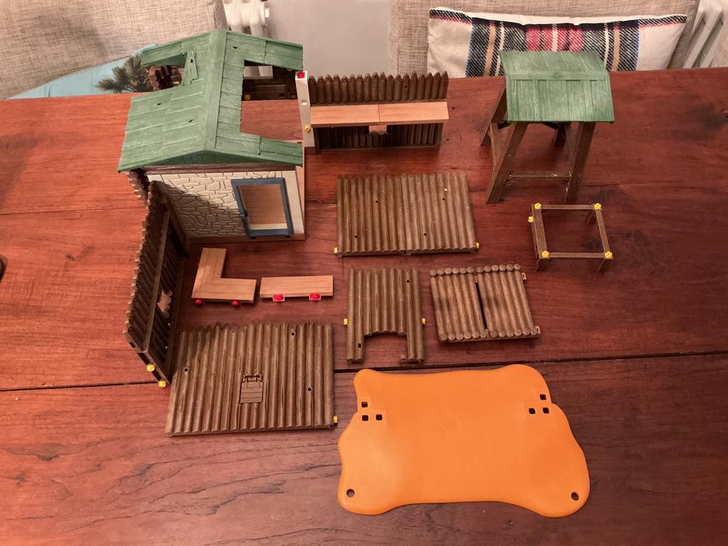 Playmobil 5245 fort brave western onderdelen, Ophalen of Verzenden, Gebruikt
