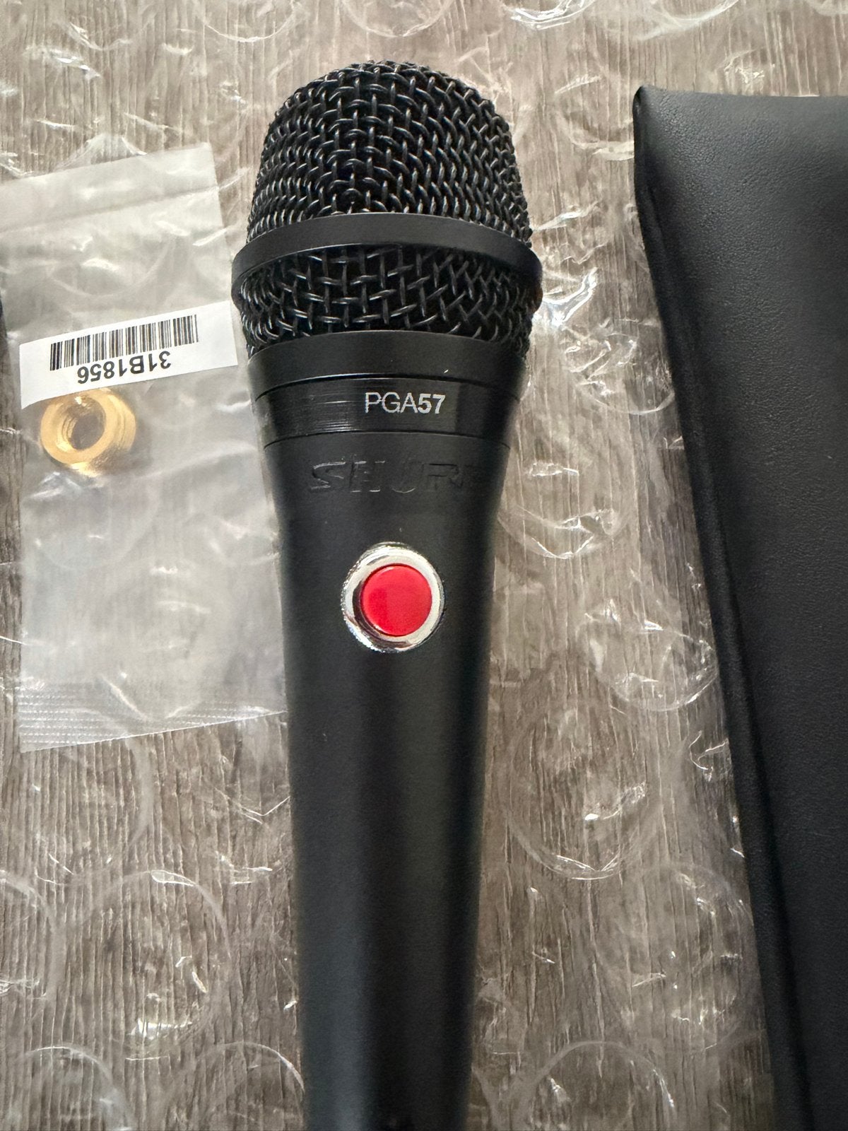 Shure PGA57 met push knop voor Talkback Mic, Ophalen, Nieuw, Instrumentmicrofoon