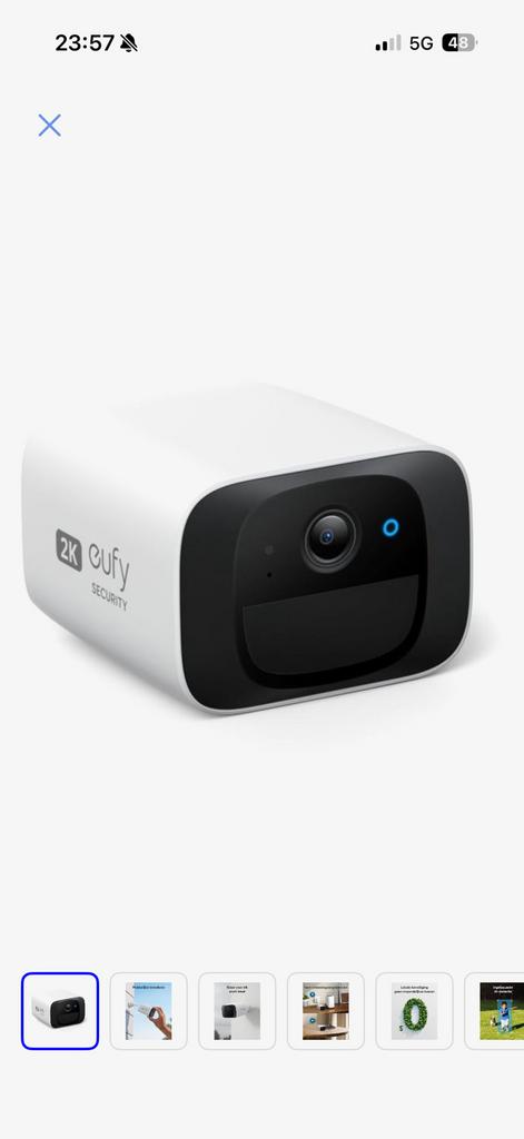 Eufy camera’s, Audio, Tv en Foto, Videobewaking, Zo goed als nieuw, Ophalen