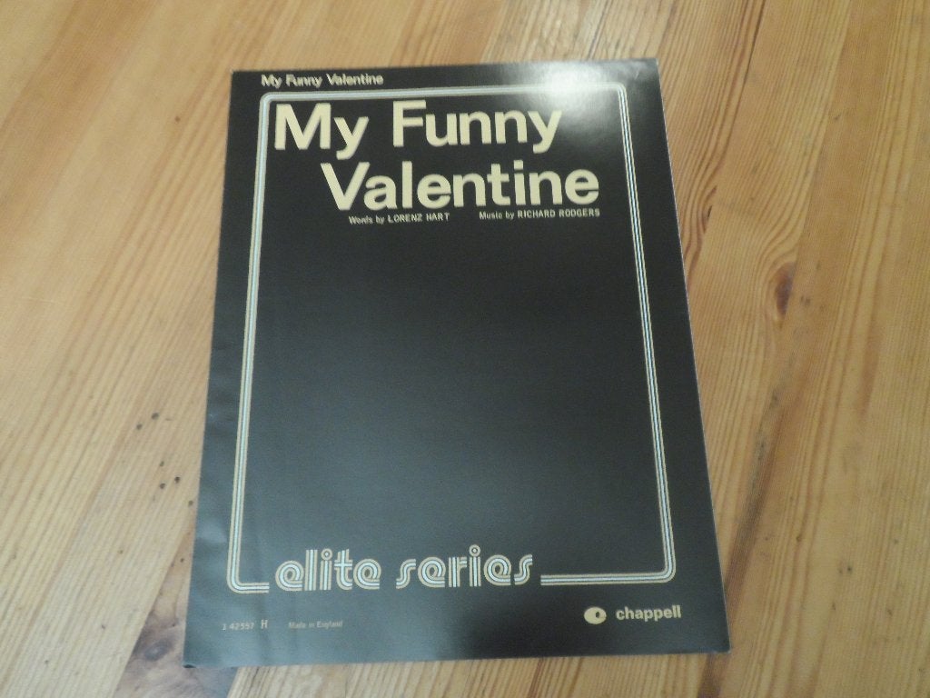 My funny valentine - richard rodgers / lorenz hart, Gitaar, Ophalen of Verzenden, Zo goed als nieuw, Artiest of Componist