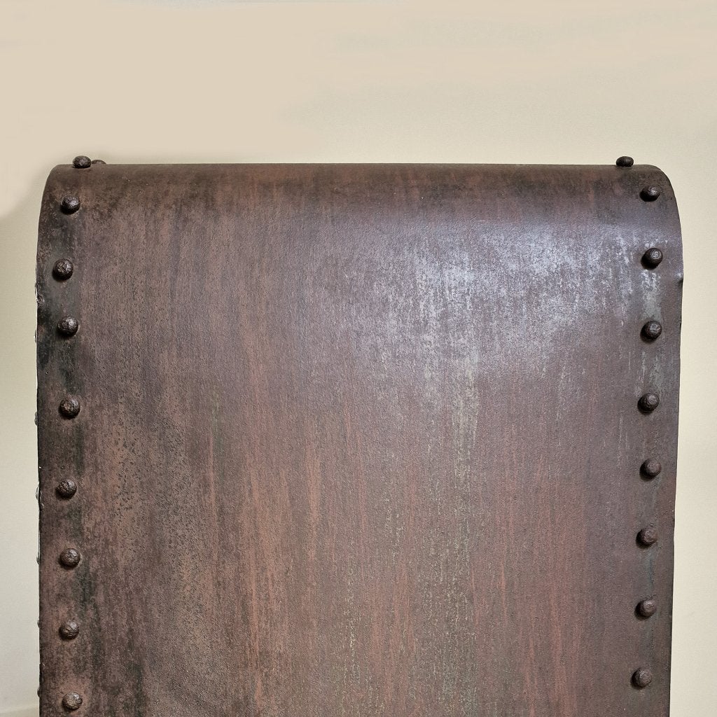 Industriele wandtafel van Piet Jonker, Ophalen, Gebruikt, 100 tot 150 cm, Metaal