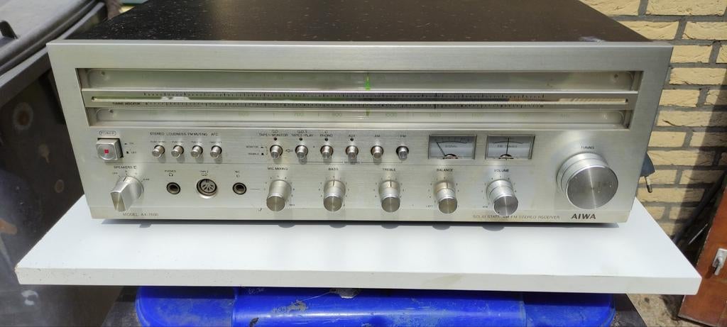 AIWA AX7500 Vintage Stereo Receiver/Versterker, Gebruikt, Ophalen, Overige merken, Minder dan 60 watt