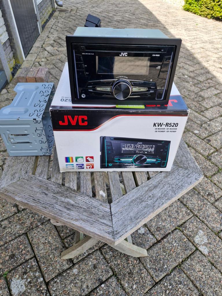 Autoradio JVC KW-R520, Ophalen of Verzenden, Zo goed als nieuw