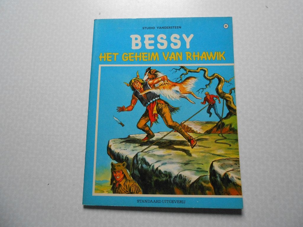 Bessy 84 Het geheim van Rhawik 1970 1 ste druk., Willy Vandersteen, Eén stripboek, Nieuw, Ophalen of Verzenden