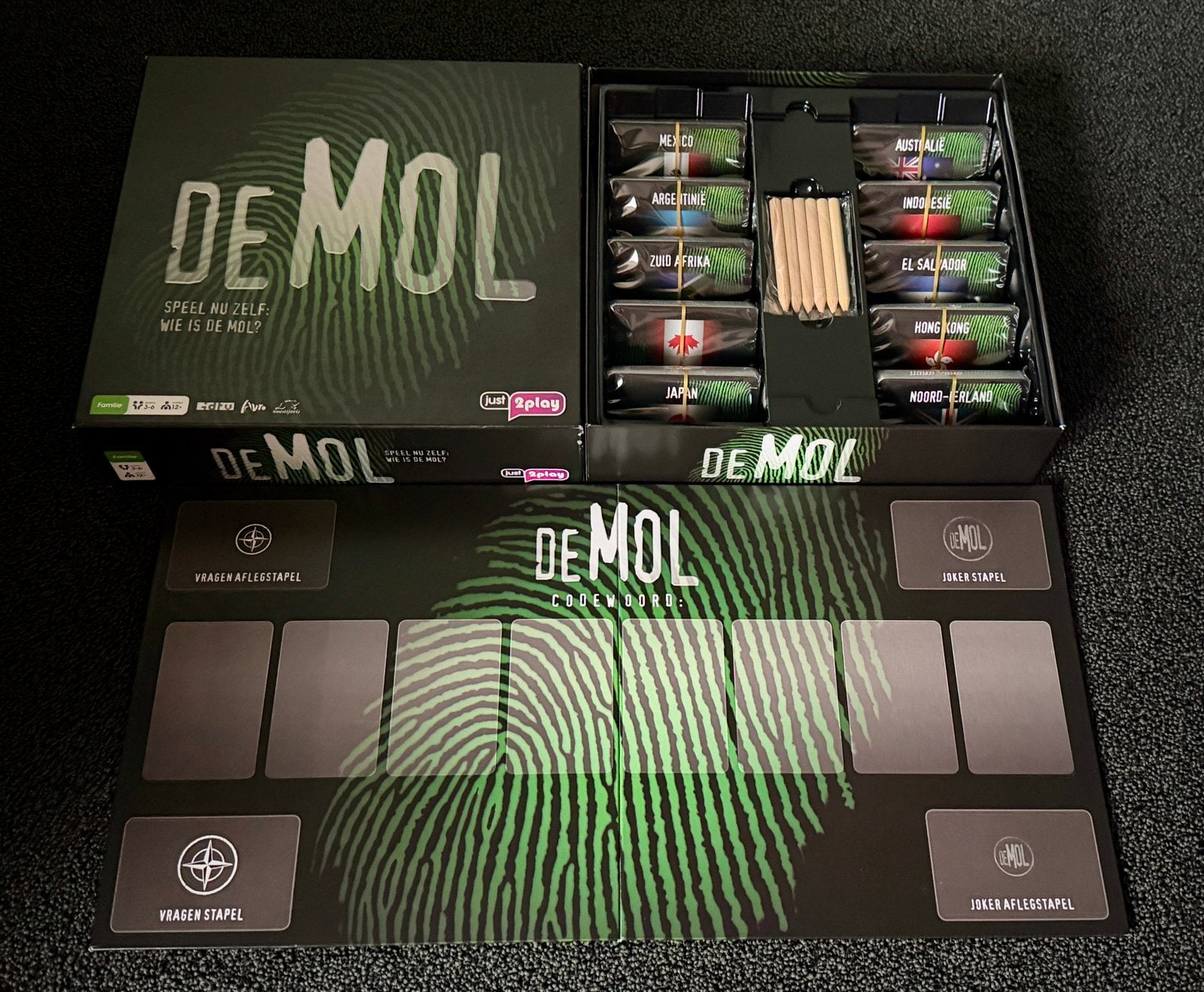 De Mol Bordspel - Speel nu zelf: Wie is de Mol?, Drie of vier spelers, Ophalen of Verzenden, Nieuw