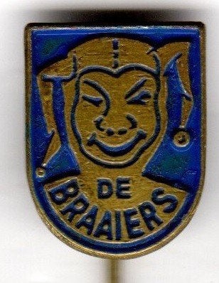 Speldje CARNAVALSVERENIGING DE BRAAIERS BENEDEN LEEUWEN NAR, Ophalen of Verzenden, Gebruikt, Overige onderwerpen