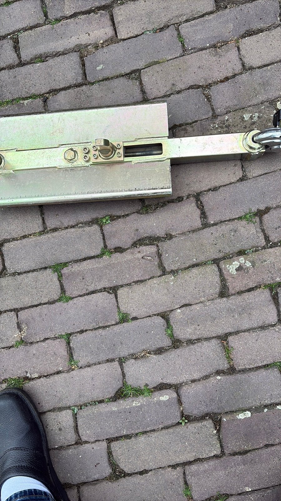 Wiel slot, Ophalen, Gebruikt