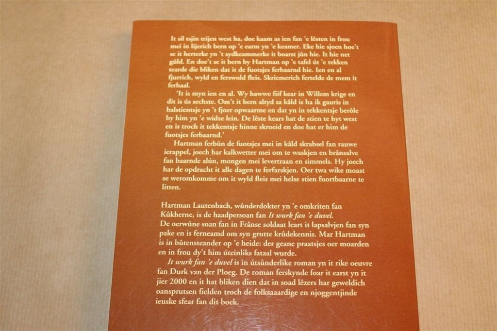 It Wurk fan de Duvel — Durk van der Ploeg, Friese Roman, Ophalen of Verzenden, Gelezen