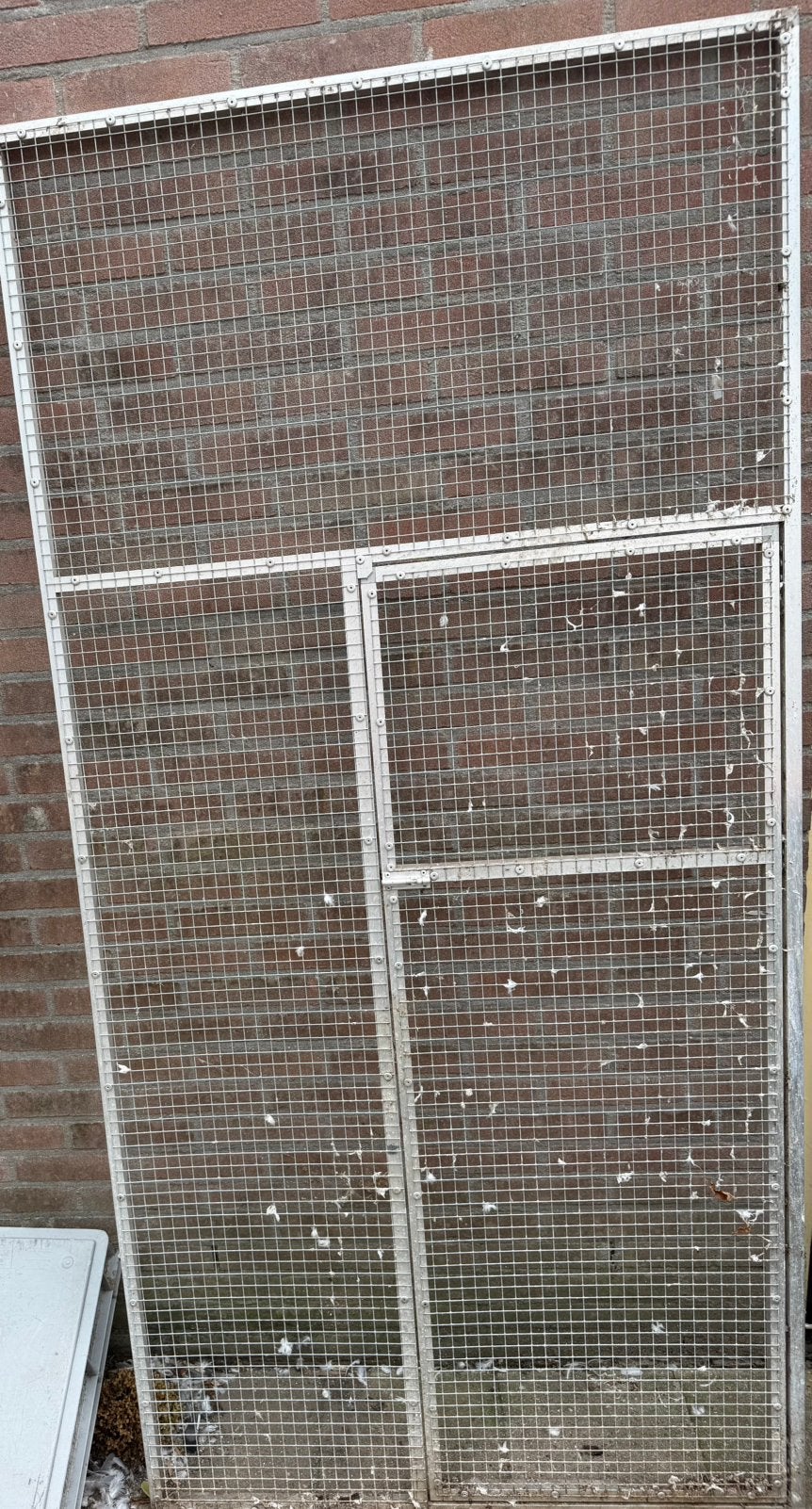 Volièrepaneel voliere kooi aluminium paneel, Ophalen, Zo goed als nieuw, Aluminium, Volière