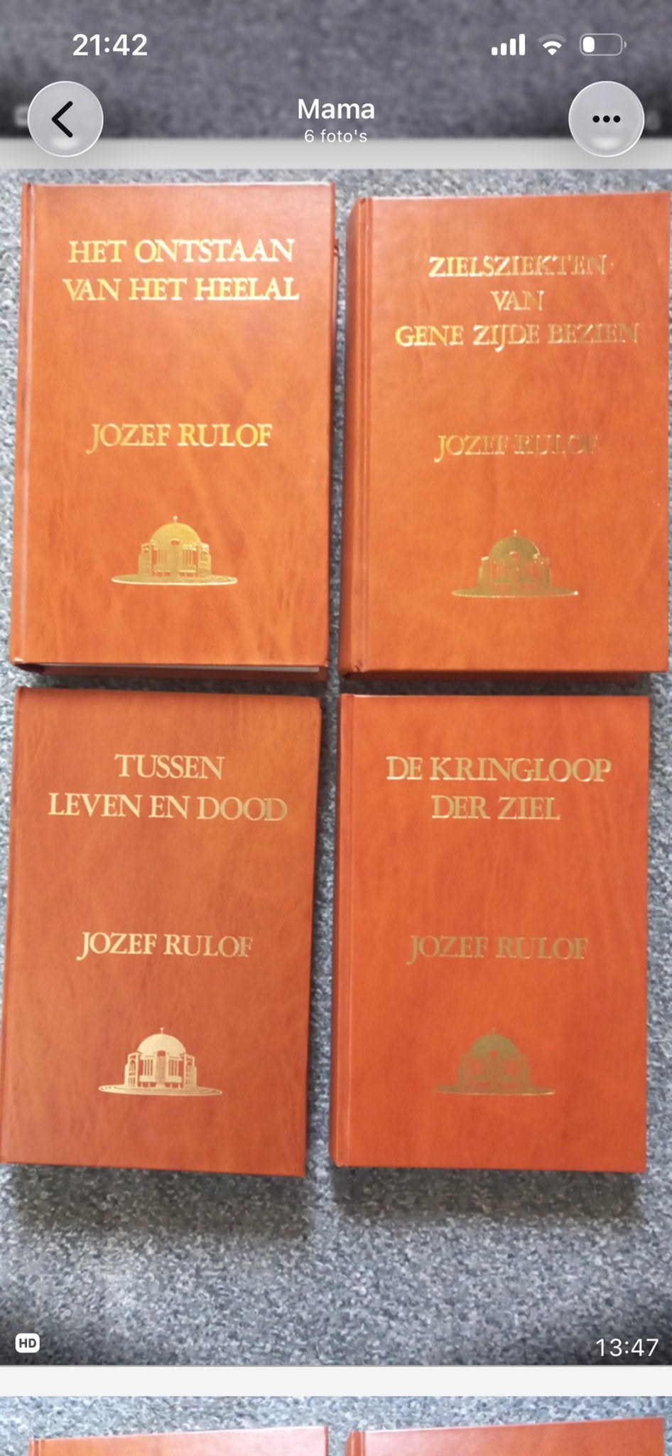 Jozef Rulof Boeken Collectie - Spiritualiteit & Levensvragen, Ophalen of Verzenden, Gelezen, Spiritualiteit algemeen, Verhaal of Roman