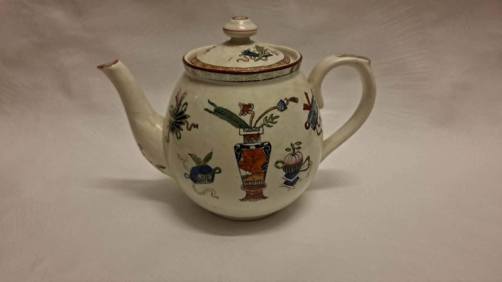 societe ceramique potiche koffie/theepotje, Verzenden