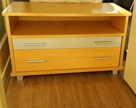 Tv meubel, Ophalen, Met plank(en), Gebruikt, 50 tot 100 cm