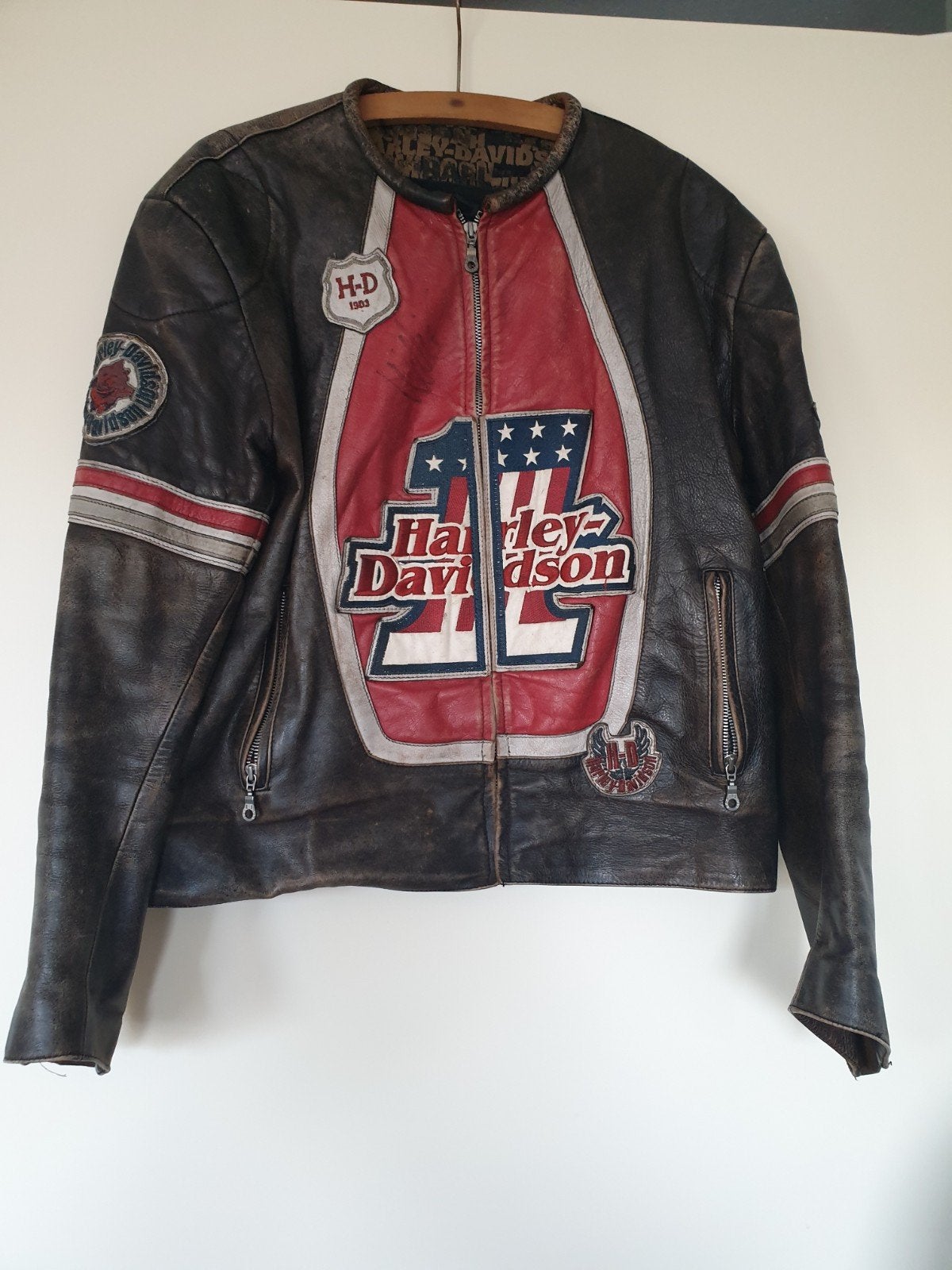 Harley-Davidson 100 aniverseryLeren Motorjas, Harley-Davidson, Heren, Jas | leer, Ophalen of Verzenden