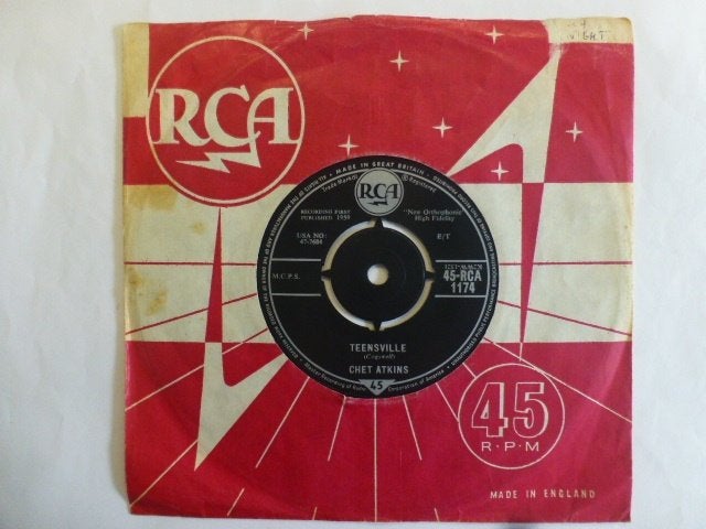 Chet Atkins. Teensville. / One mint julep., Ophalen of Verzenden, Gebruikt, Pop