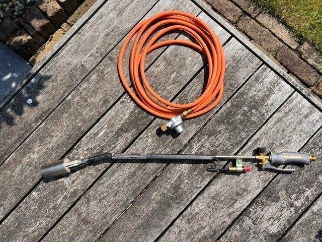 Hozelock onkruidbrander, Ophalen of Verzenden, Zo goed als nieuw, Hozelock