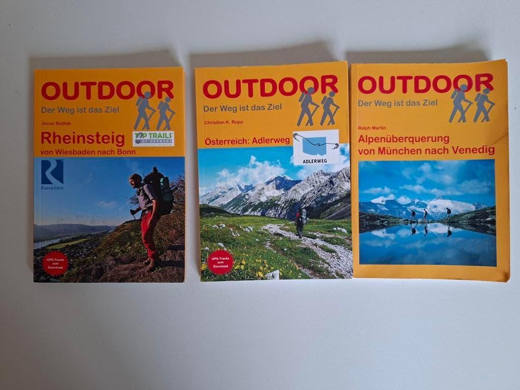 Wandelgidsen Outdoor - Duitstalig (als bundel/per stuk), Boeken, Overige merken, Fiets- of Wandelgids, Europa, Diverse auteurs