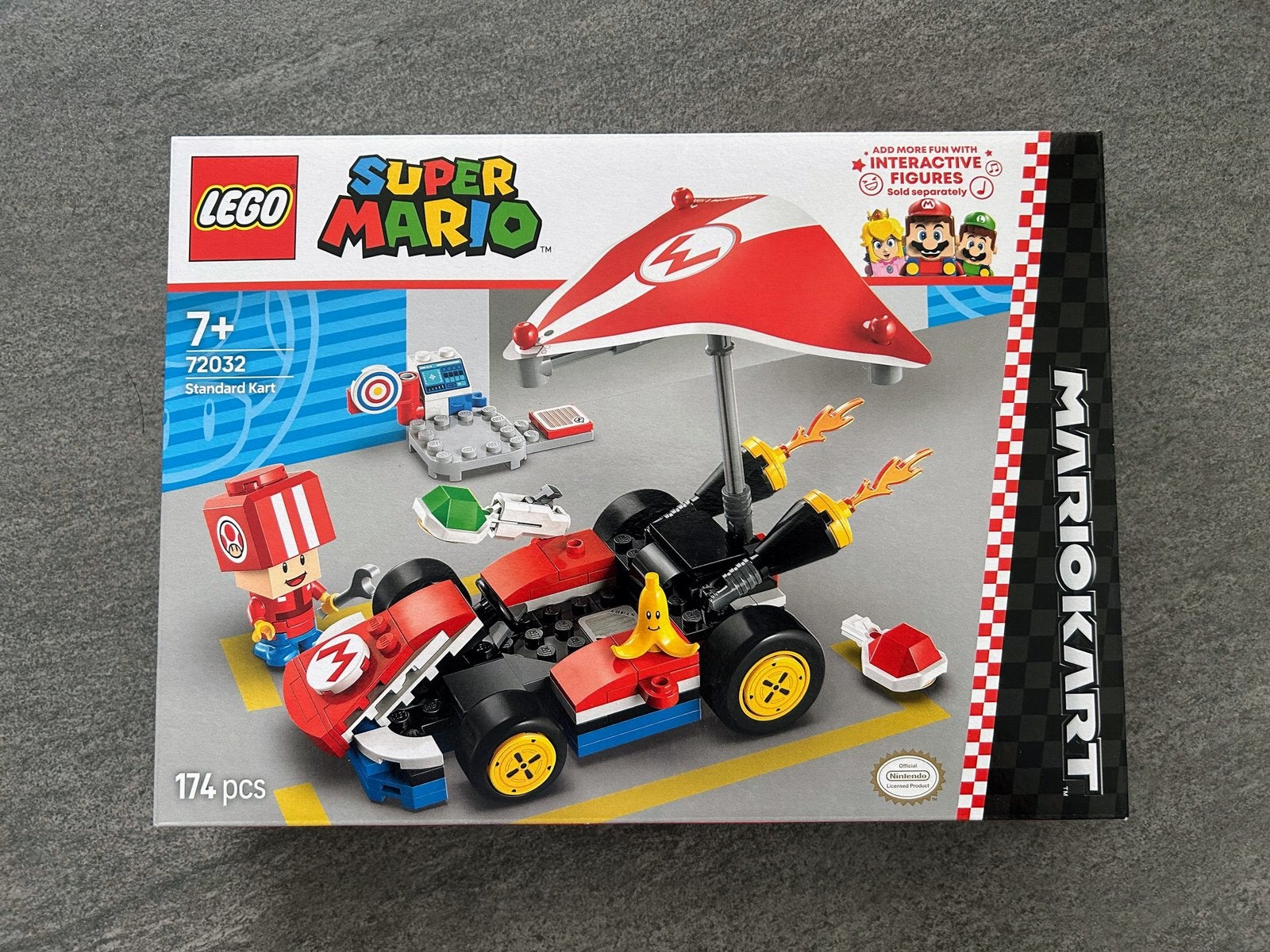 Lego Super Mario 72032 Standard Kart *SEALED*, Lego, Nieuw, Ophalen of Verzenden, Complete set