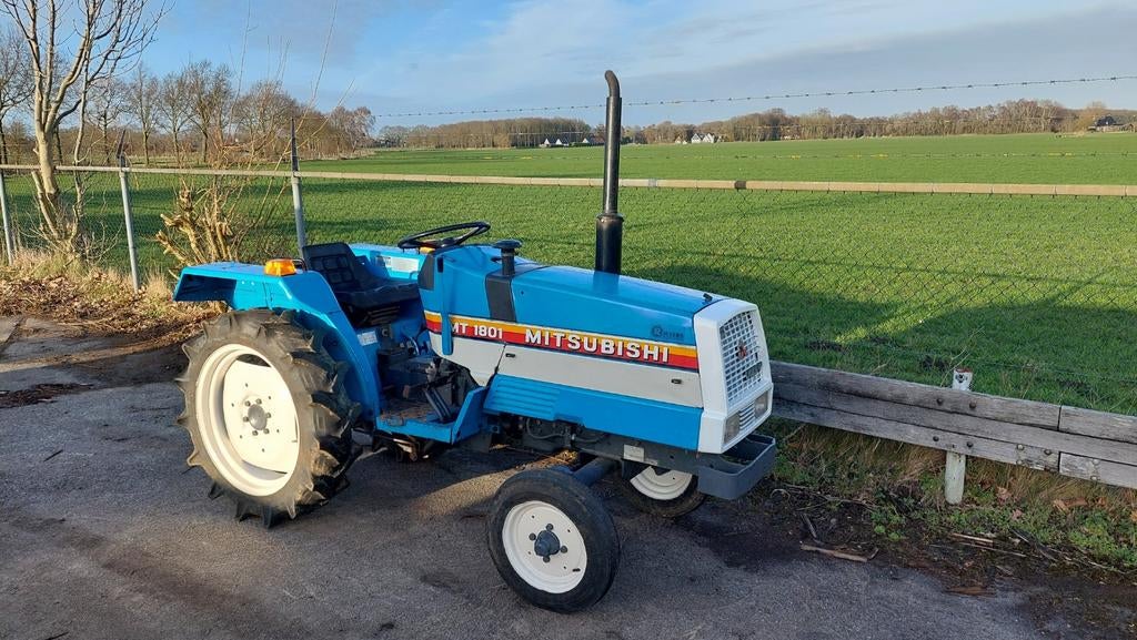 Mitsubishi MT 1801 minitractor, Ophalen