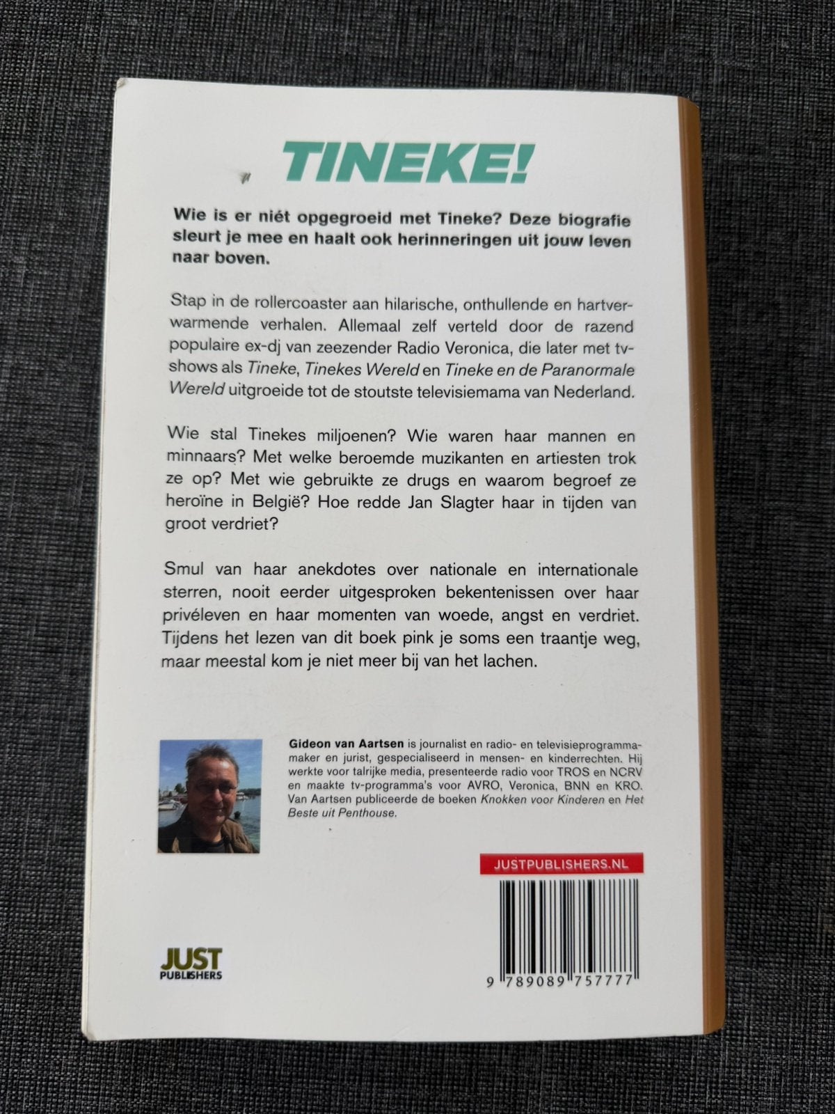Tineke   Gideon van Aartsen - Tineke!, Ophalen of Verzenden, Zo goed als nieuw, Gideon van Aartsen