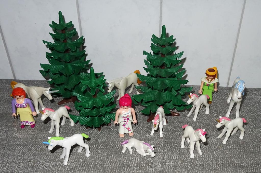 Playmobil eenhoorns, Ophalen of Verzenden, Gebruikt