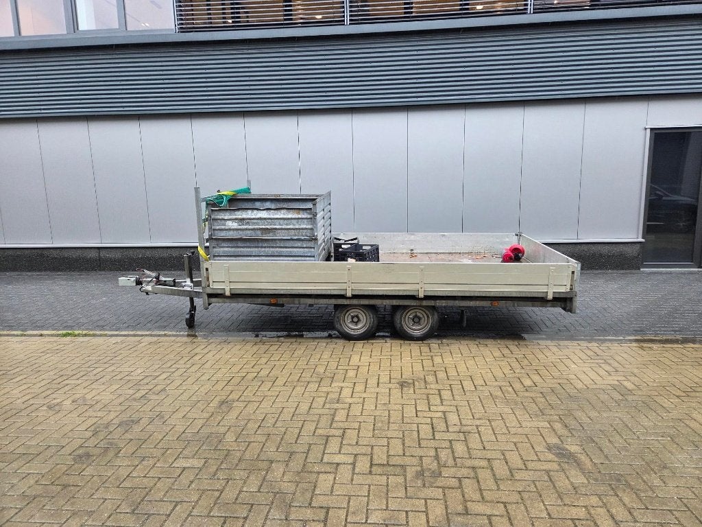 Hapert Plateauwagen (401 x 201 cm) met kenteken!, Ophalen of Verzenden, Gebruikt