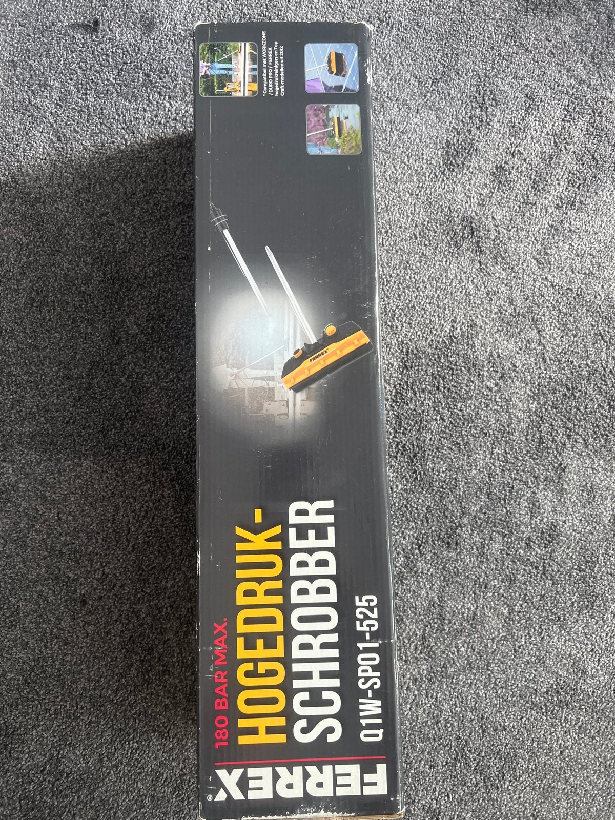 FERREX Hogedruk-Schrobber Q1W-SP01-525 - Nieuw, Ophalen of Verzenden, Nieuw, Schrobmachine