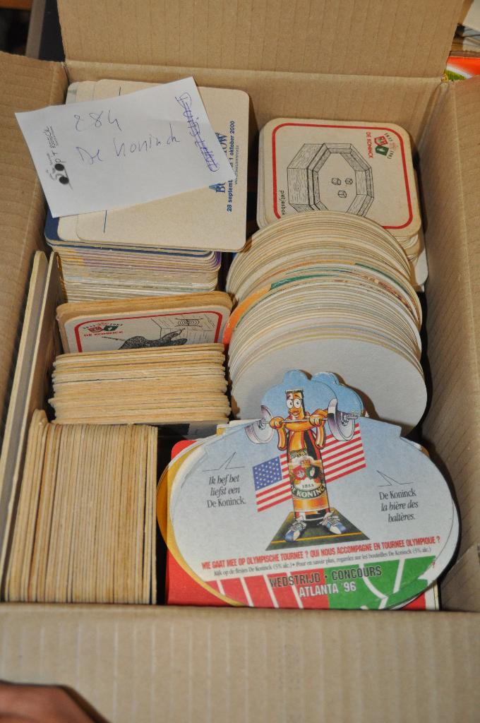 Bierkaartjes De Koninck, Ophalen, Viltje(s), Overige merken