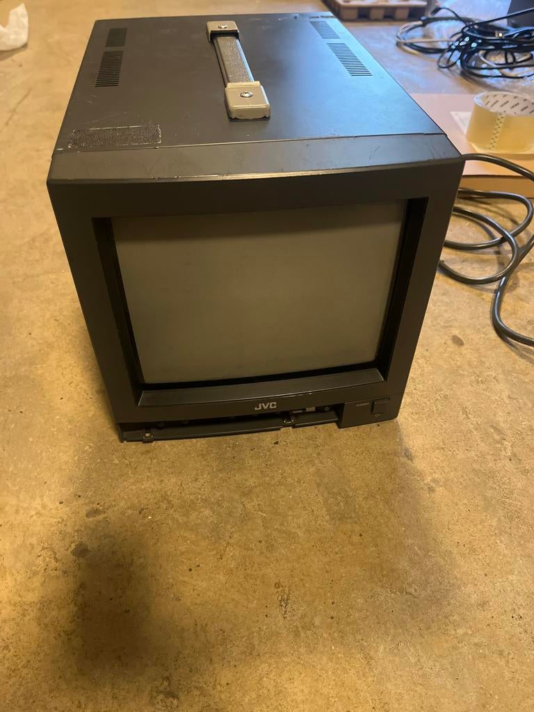 JVC TM-10E Vintage CRT Monitor - Draagbaar, Ophalen