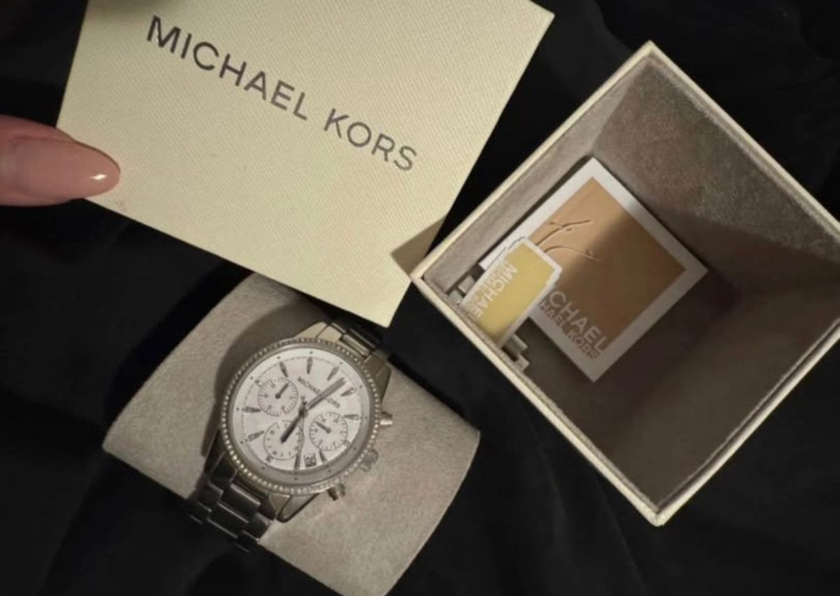 Michael kors horloge, Ophalen of Verzenden, Zo goed als nieuw