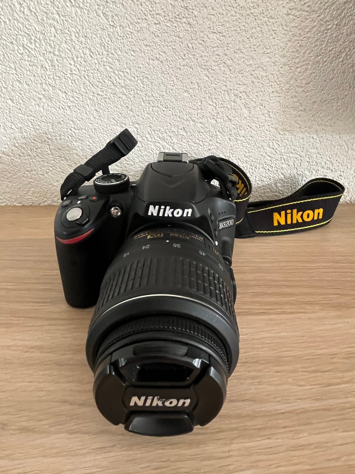 Nikon D3200 Spiegelreflexcamera met lens, Gebruikt, Spiegelreflex, Ophalen of Verzenden, 4 t/m 7 keer