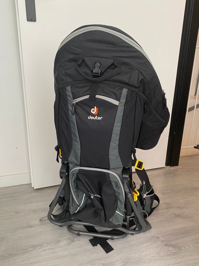 Deuter rugdrager/ draagzak Kid Comfort 3, Kinderen en Baby's, Overige merken, Verzenden, Zo goed als nieuw, Rug