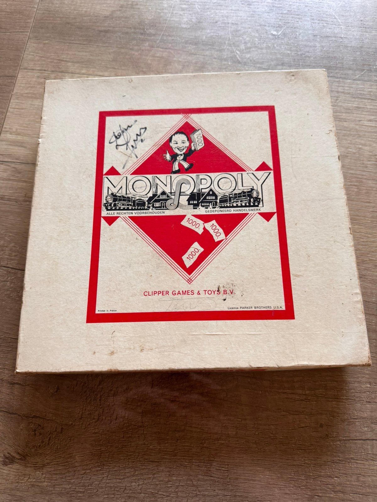 Vintage Monopoly - Nederlandse Gulden Editie, Hobby en Vrije tijd, Ophalen of Verzenden, Zo goed als nieuw